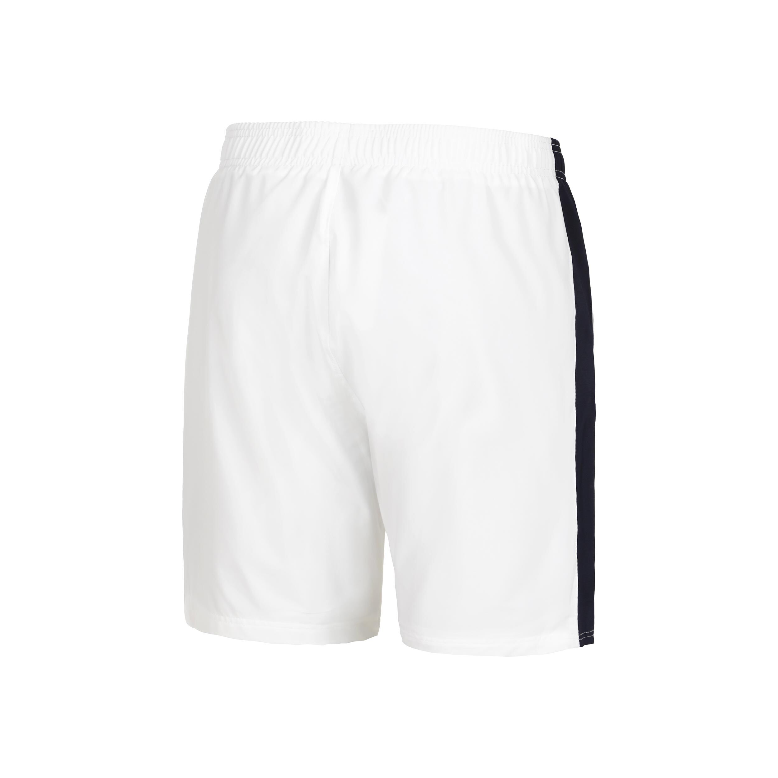 Fila Jakob Shorts Hommes - Blanc , Bleu Foncé