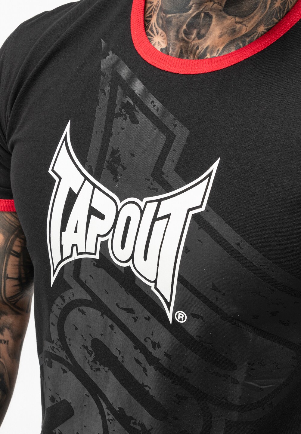 Tapout Herren T-Shirt normale Passform TRASHED