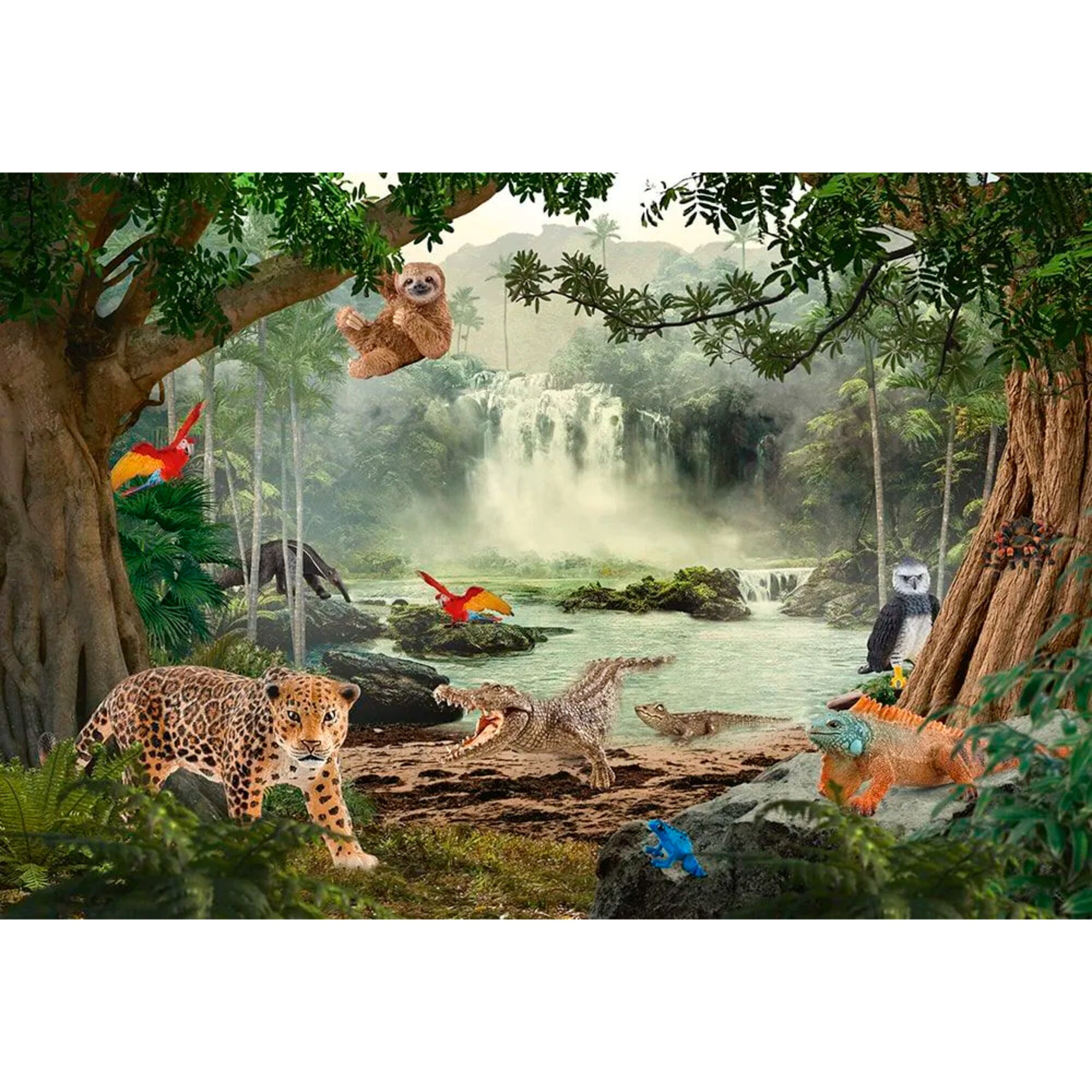 Schmidt Spiele Spielfigur Schleich: Wild Life - Im Regenwald