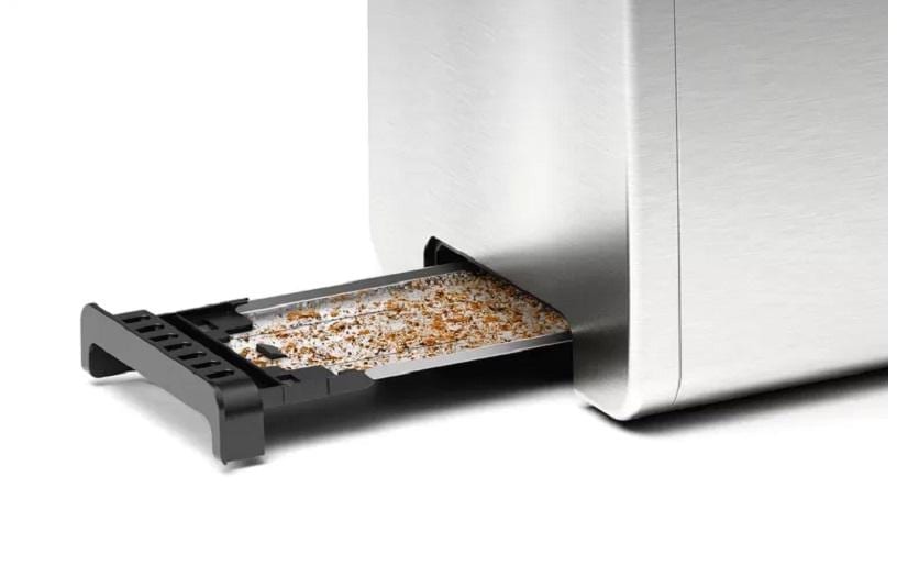 Toaster DesignLine Schwarz/SilberKlassischer Toaster