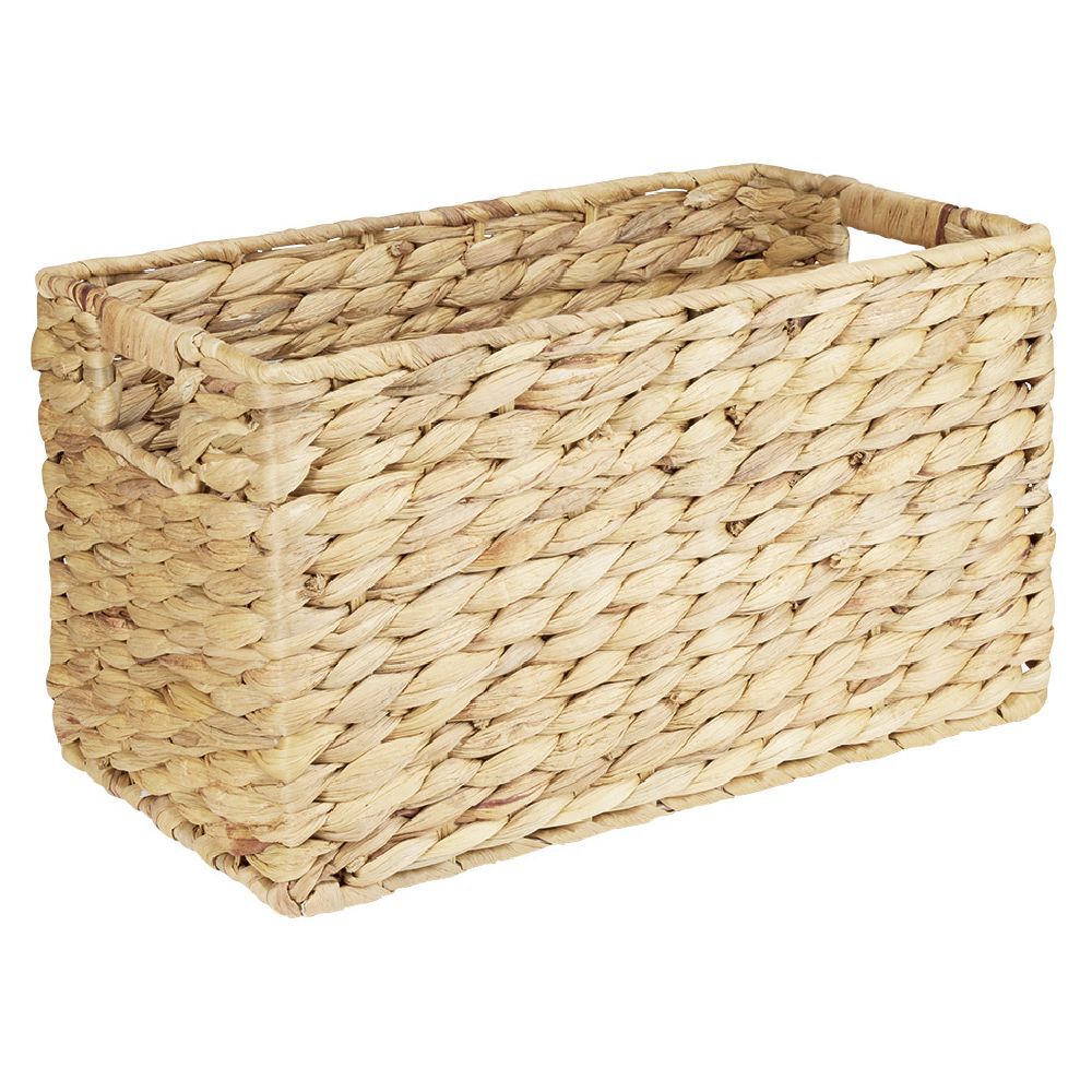 Panière jacinthe d'eau naturel Grand modèle L35x19,5xH20cm