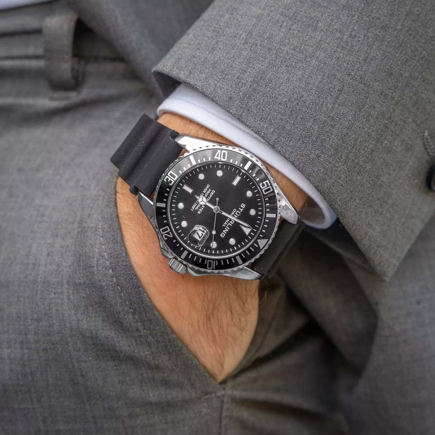Stührling Depthmaster Diver 3950R.1