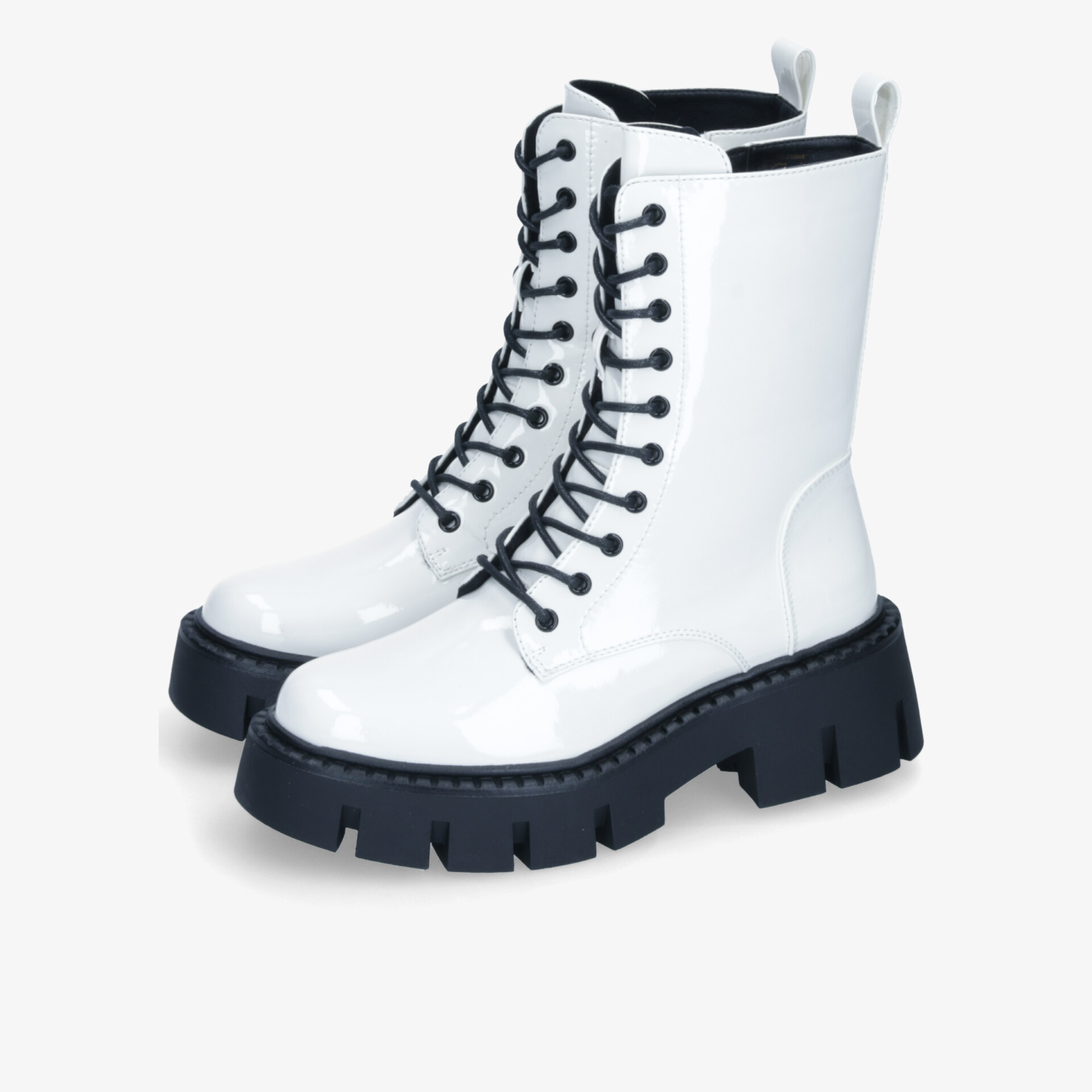 street shoes Damen Schnürstiefeletten weiß