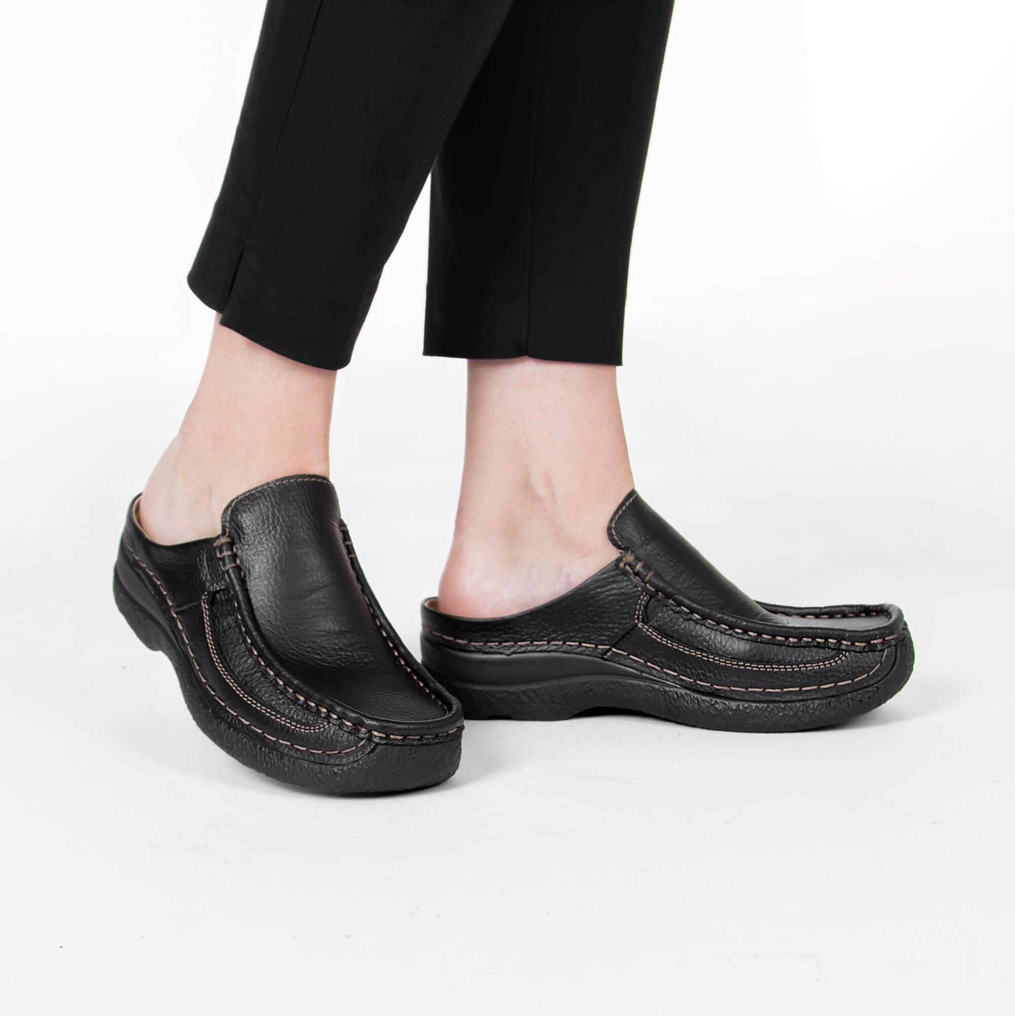 Wolky Roll Slide zwart