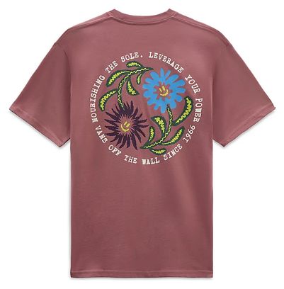 T-Shirt Vans Dual Bloom Tee Withered Rose