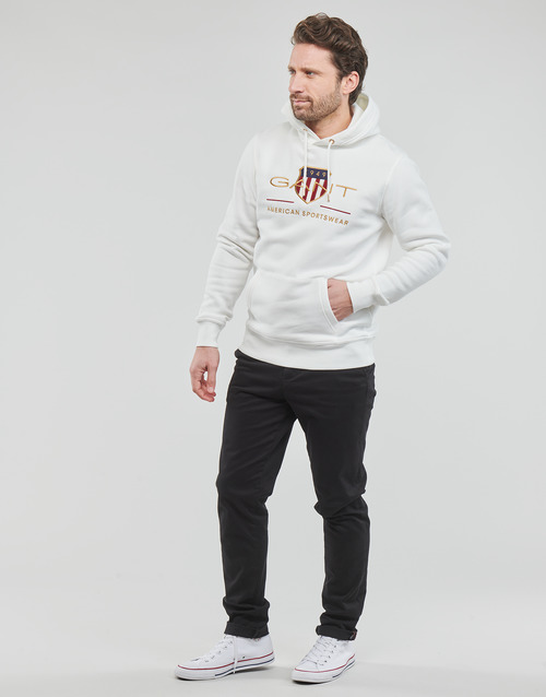 Gant - ARCHIVE SHIELD HOODIE - Blanc