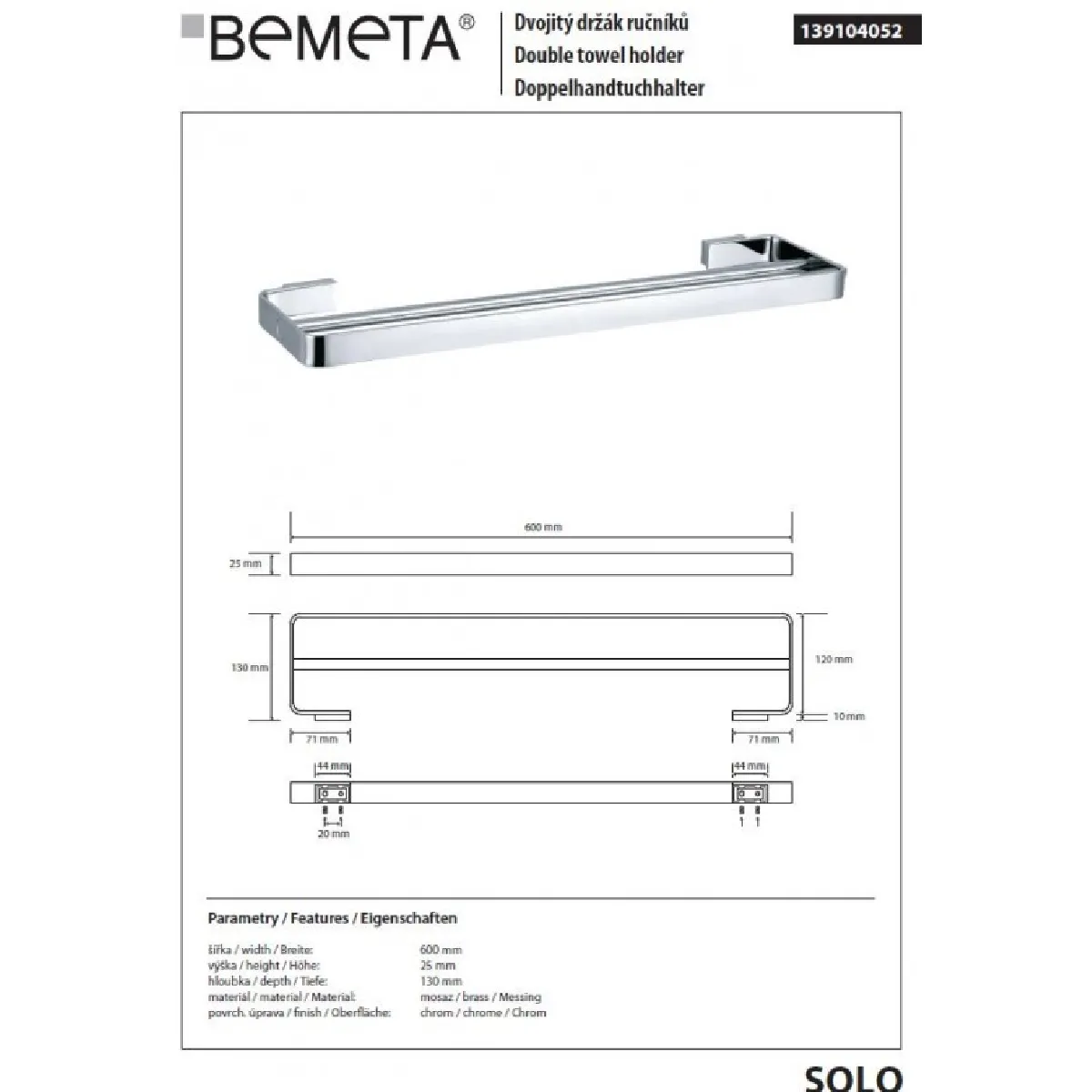 Bemeta - Maison De La Tendance BEMETA SOLO