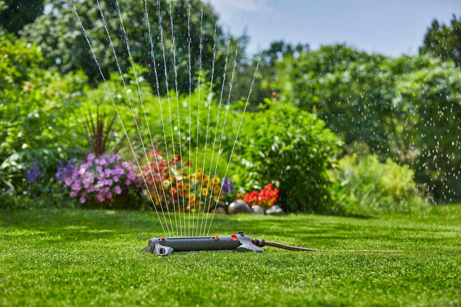 Gardena zwenksproeier Aquazoom S