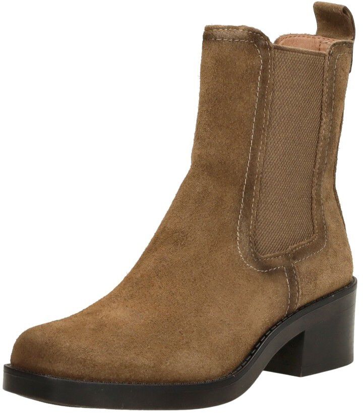 Tamaris Enkellaarsjes Hak cognac