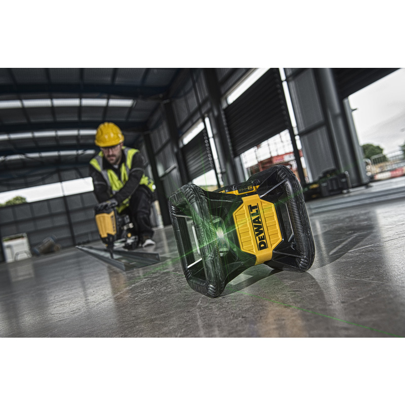DeWALT DCE079D1G-SET Roterende laser Groen