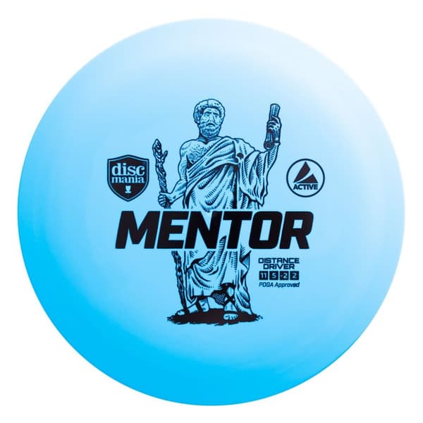 Discgolf DISCMANIA Distance Driver MENTOR Active 11/5/-2/2  Light Blue