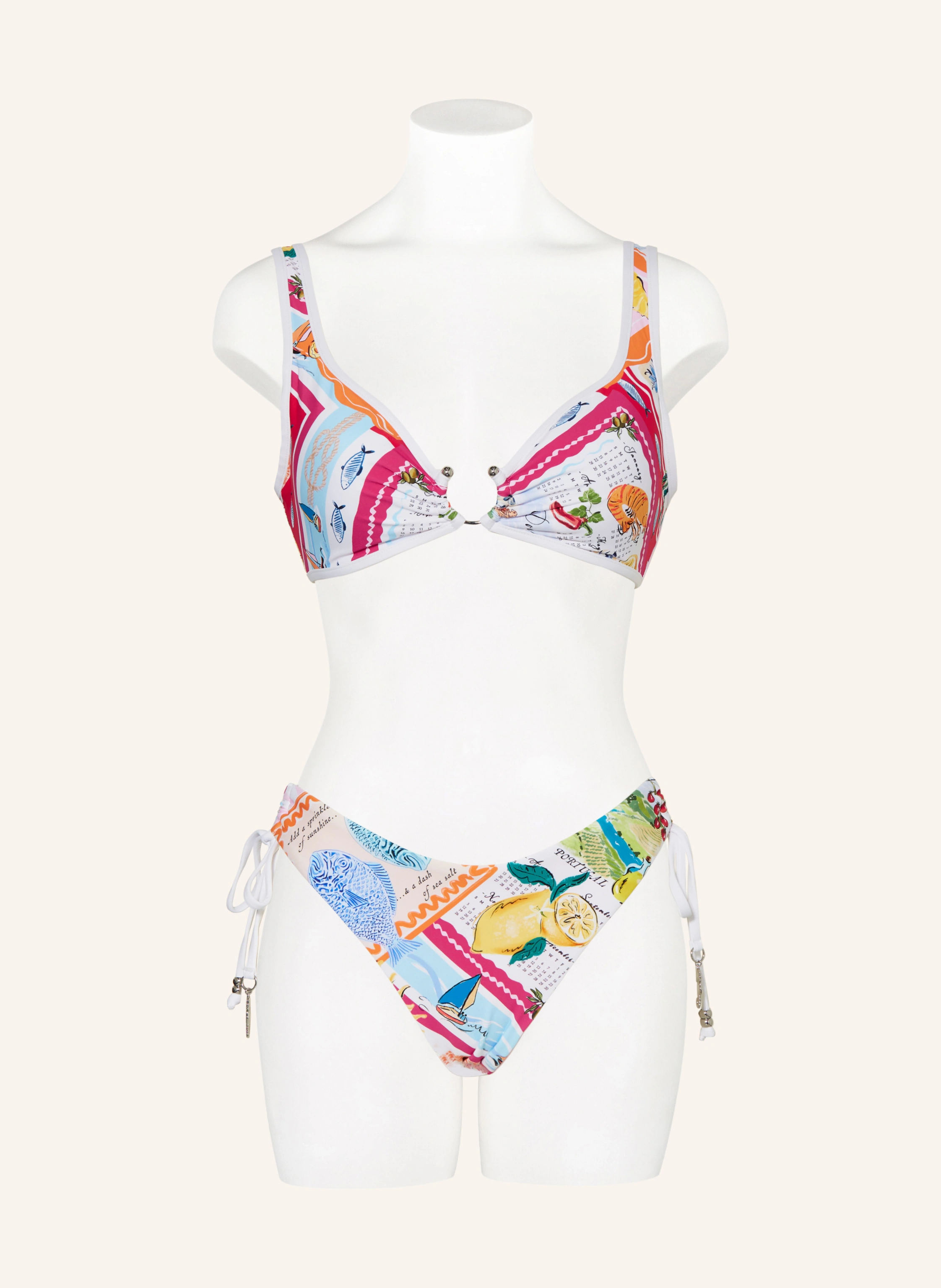 SEAFOLLY Triangel-Bikini-Hose WISH YOU WERE HERE