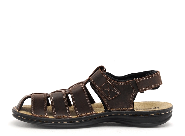 Tbs nu pieds homme barrow marron