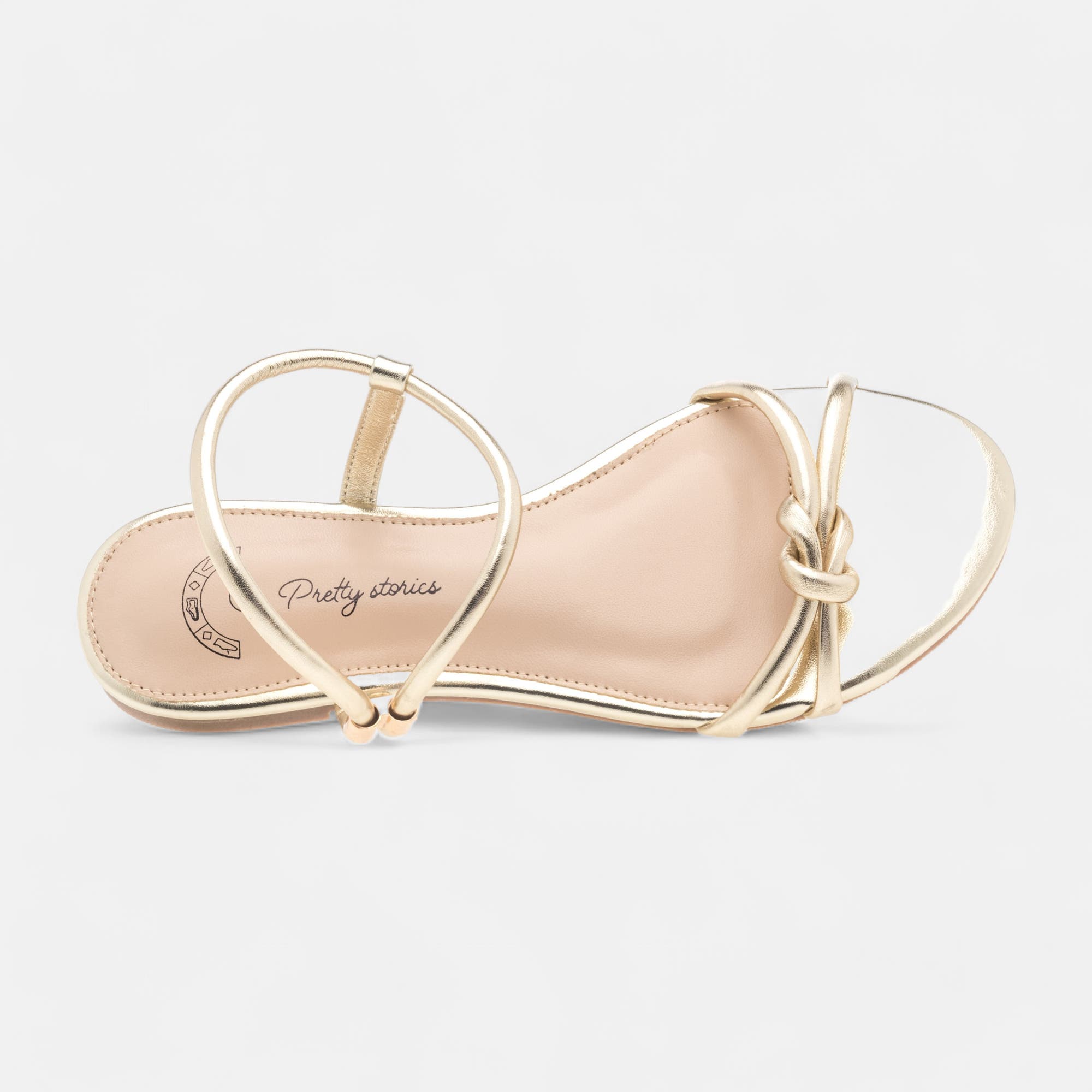 Nu-pieds Femme or