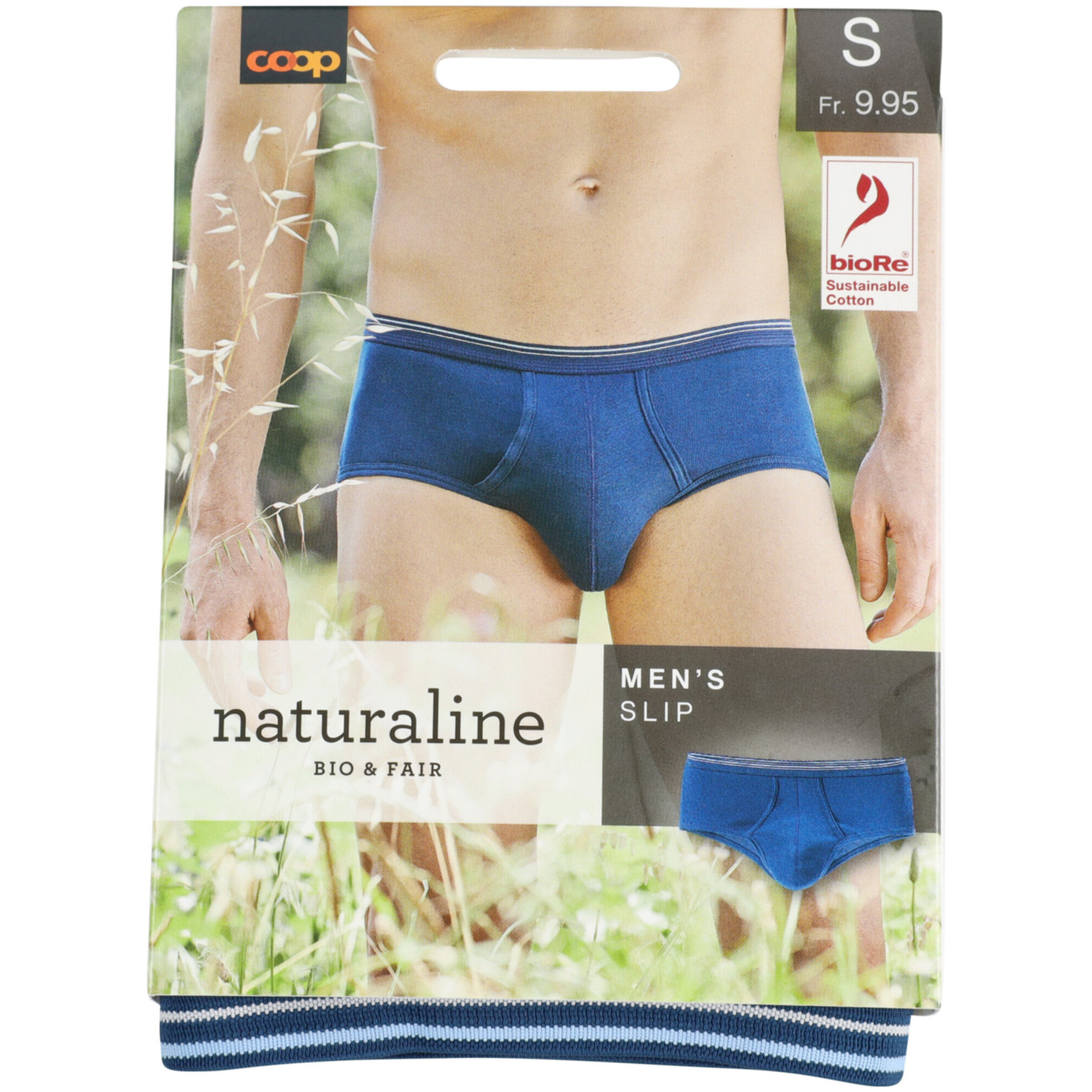 Naturaline Herren Slip navy S