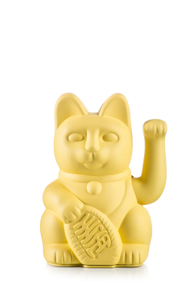Donkey  Maneki-Neko kat - gul