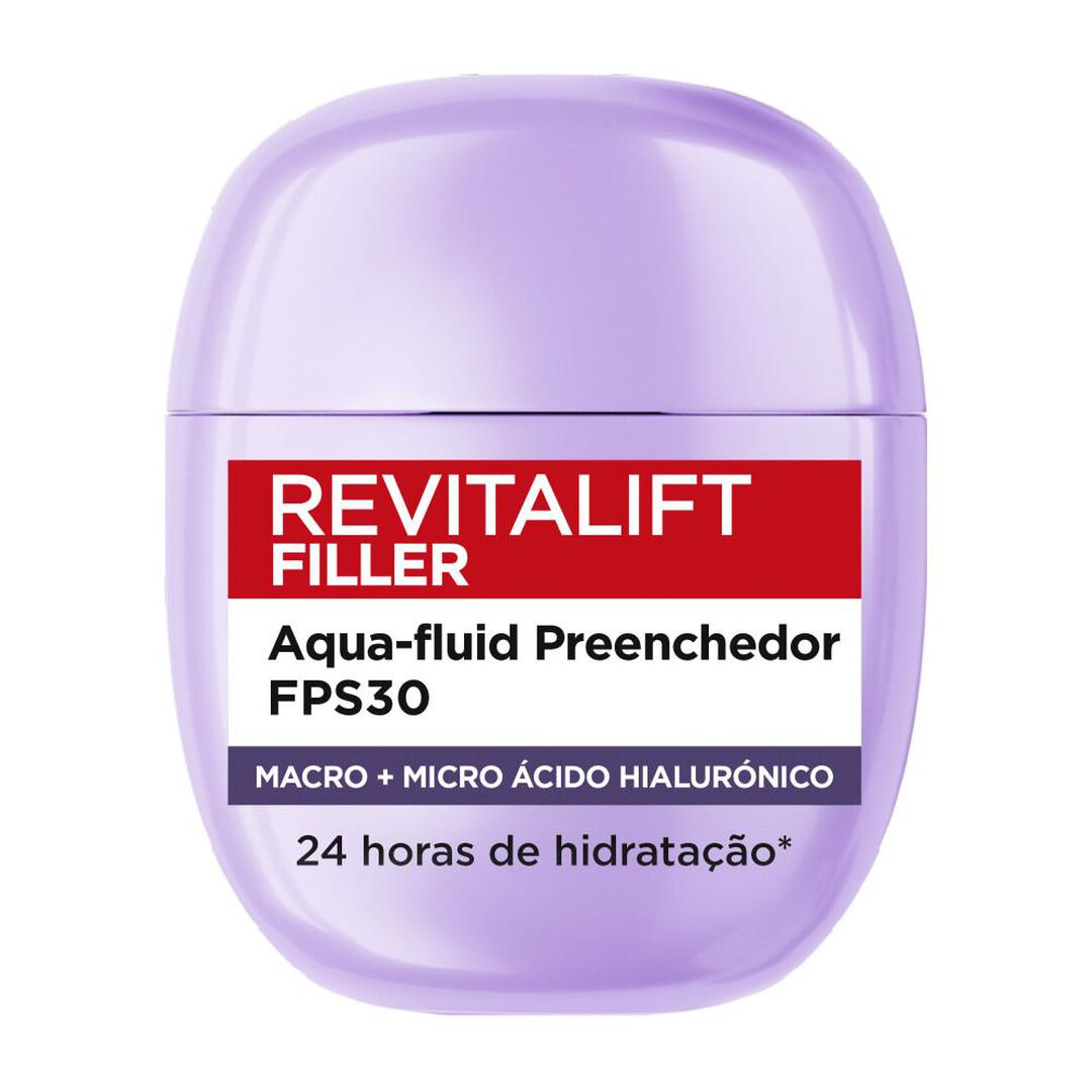 L'ORÉAL PARIS  Creme Aquafusion SPF 30 Revitalift Filler Glass Skin - 40ml