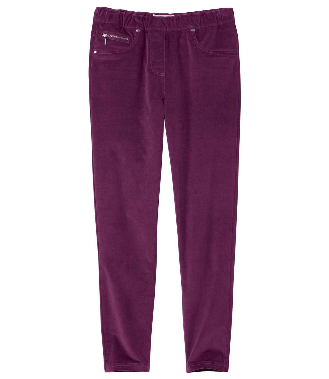 Pantalon Velours Stretch Confort