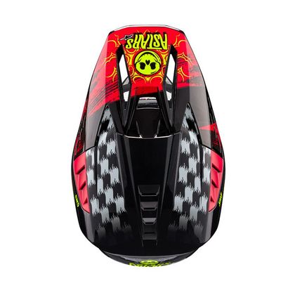 Casque cross Alpinestars SUPERTECH S-M5 - RASH 2023 - Gris / Rouge
