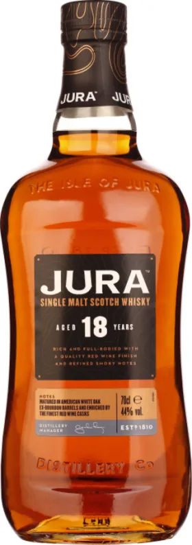 JURA 18 YEARS WINE CASK FINISH 70CL