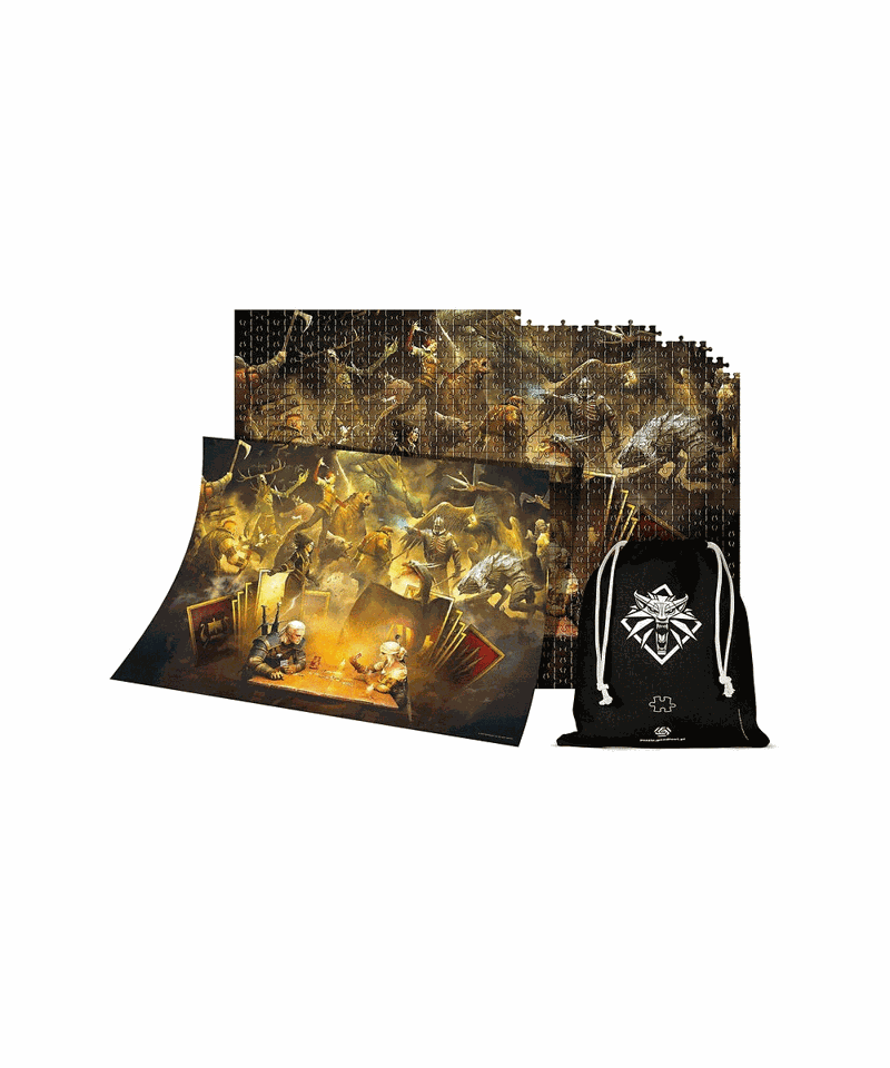 Good Loot - Premium Puzzle The Witcher: Playing Gwent (1000 pieces)