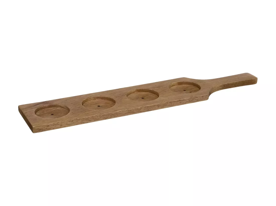 Lot de 4 Verres à Bière & Rack 