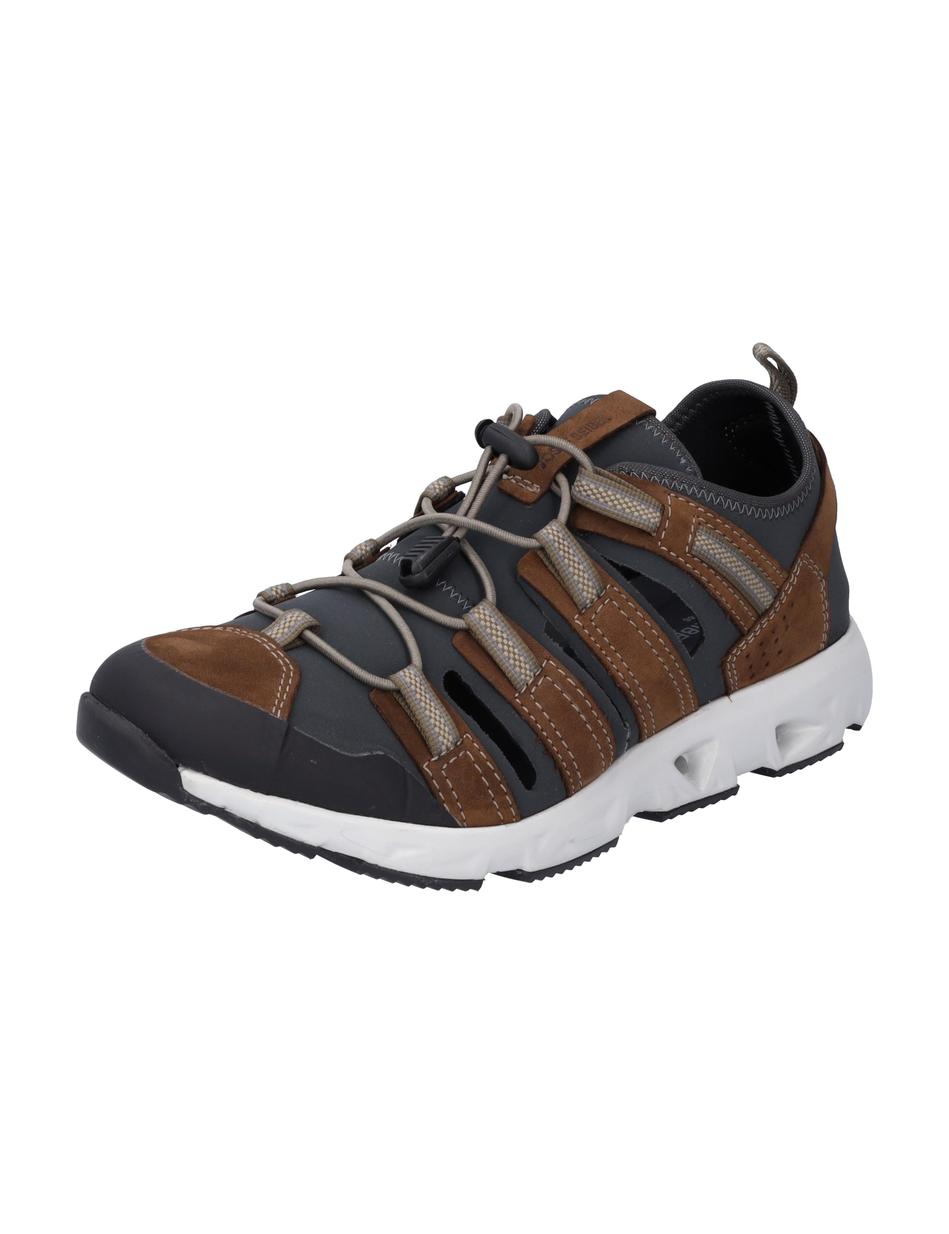Halbschuh Noah 06, braun-kombi