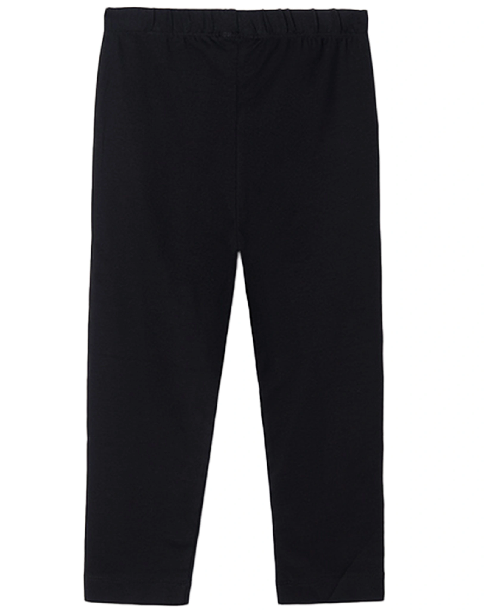 Capri-Leggings Girl BASIC in schwarz