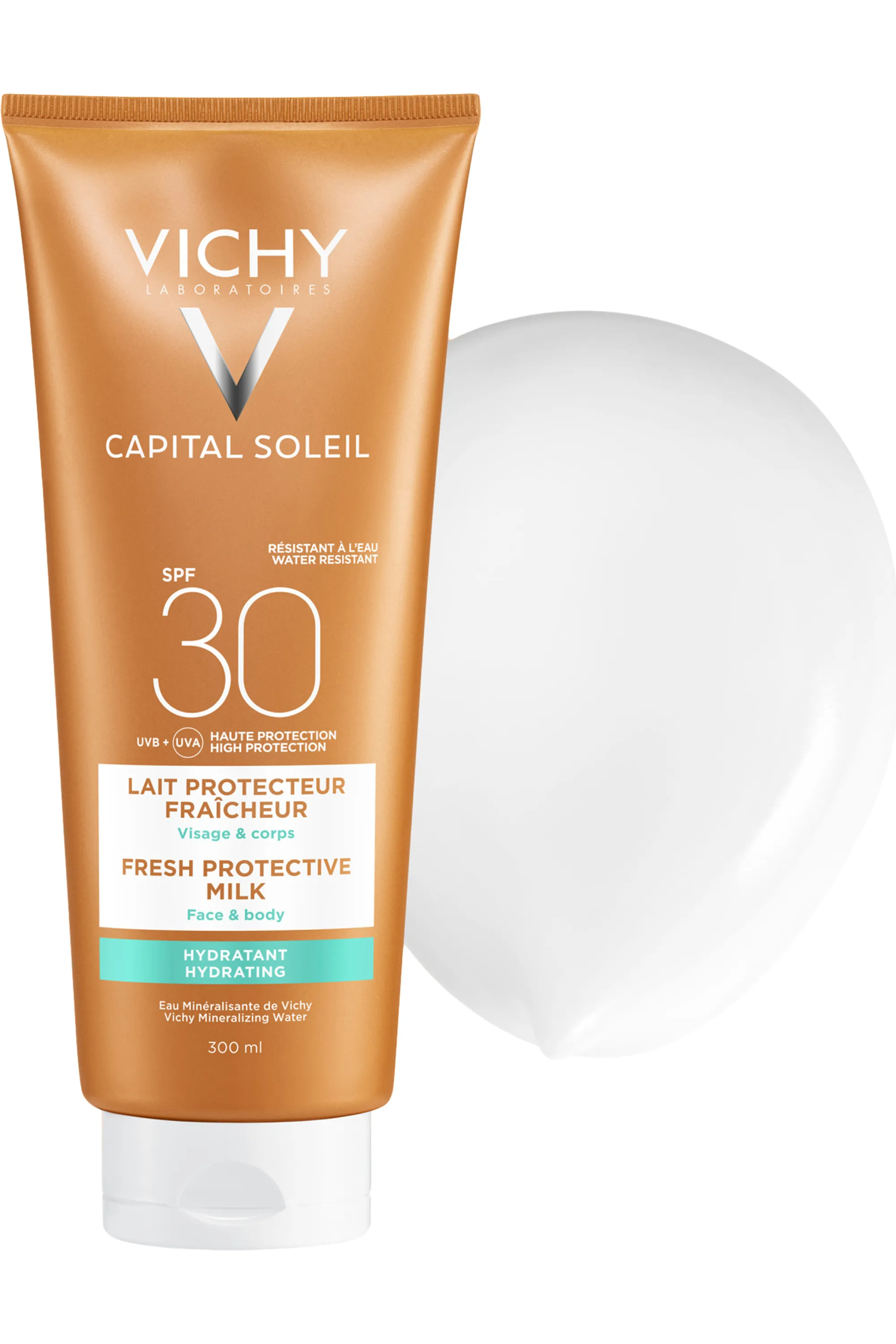 Vichy Lait protecteur fraîcheur SPF30 Capital Soleil-300.0 ml