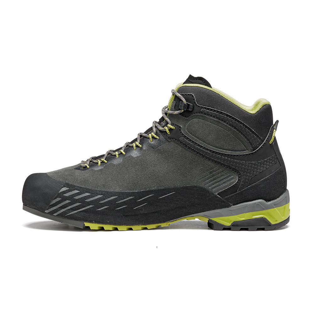 Asolo ELDO MID LTH GV - Chaussures approche Homme graph/green oasis