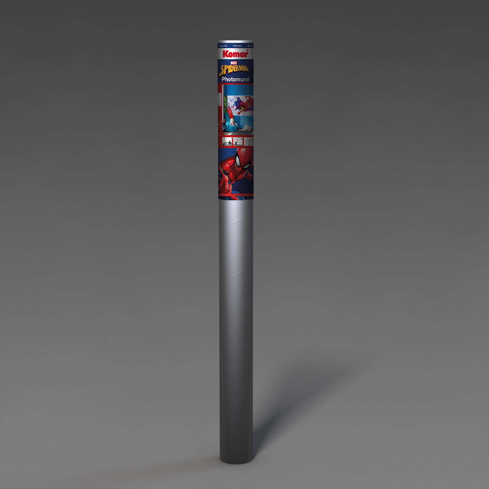 Papier-Fototapete SPIDER-MAN GRAFFITI ART - bunt - 368x127 cm
