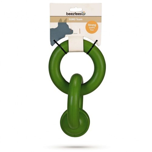 Brinquedo verde para cachorro