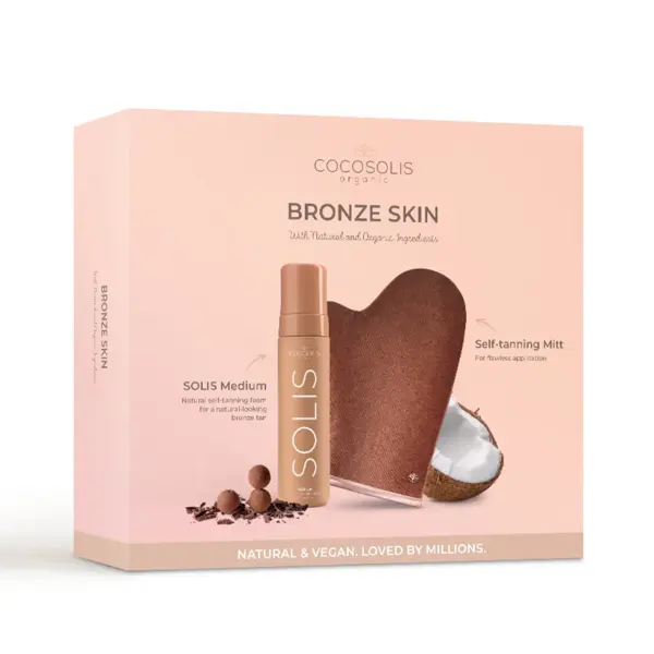 Cocosolis Coffret Bronze Skin - Autobronzant + gant - 200ml