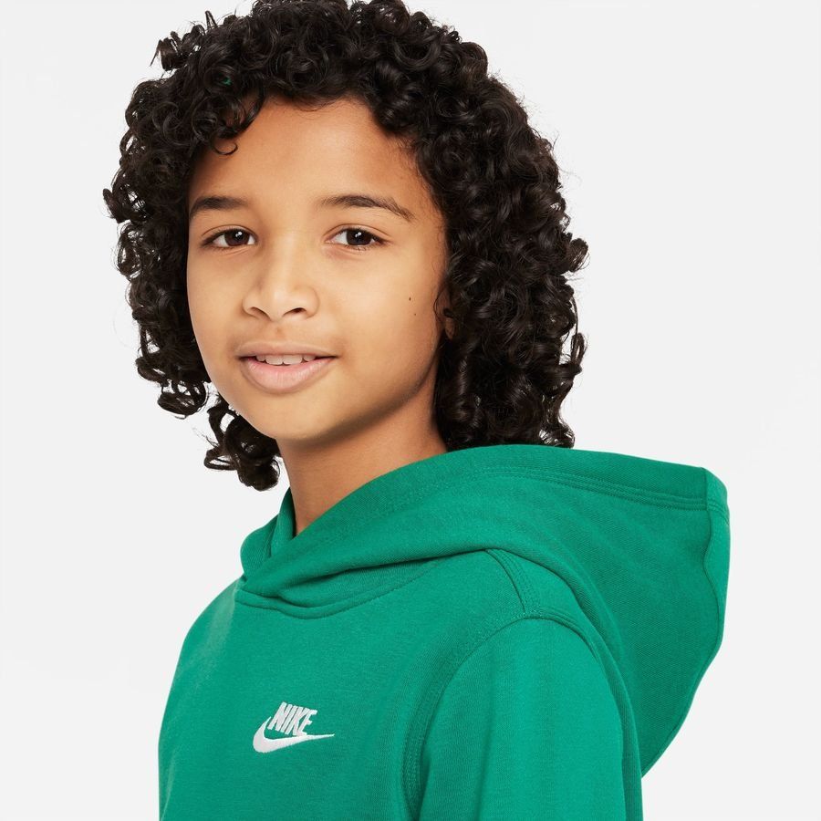 Nike Sweat à Capuche NSW Club - Vert/Blanc Enfant