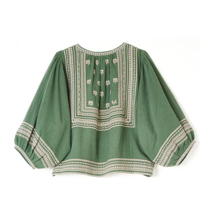 M.A.B.E. Veste Brodée Reba | Vert d'eau