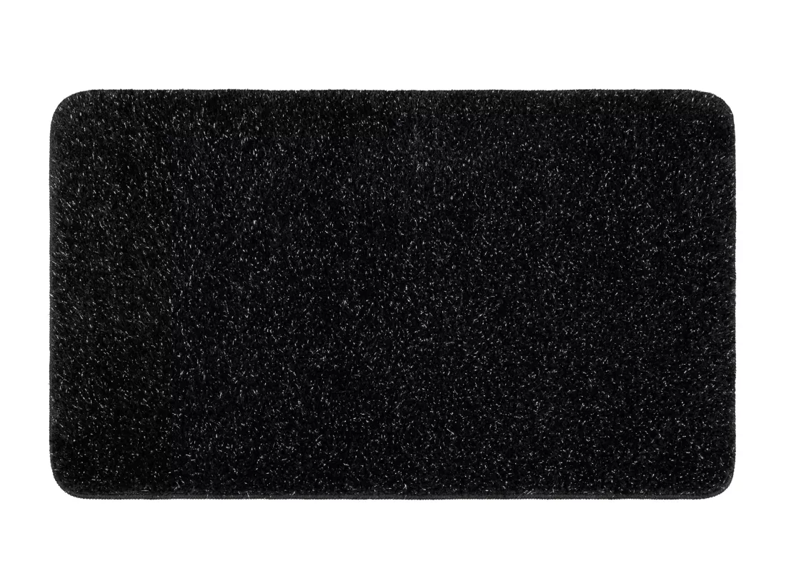 Tapis de salle de bain SYNERGY, glamour, antidérapant, doux - lurex n 50x80 cm