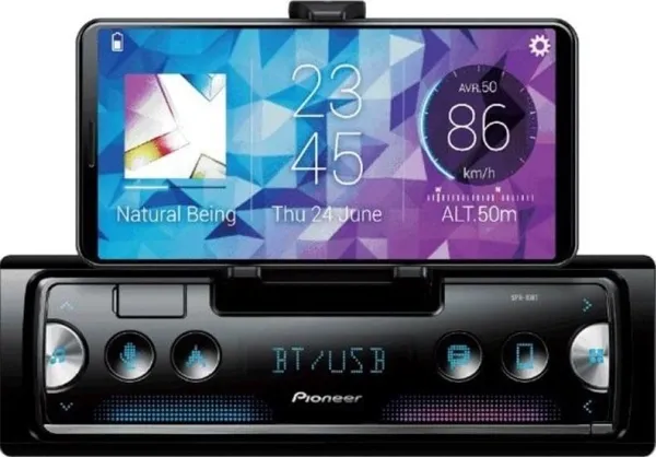 Pioneer SPH-10BT - Bil - digital modtager - in-dash - Single-DIN - 50 watt x 4