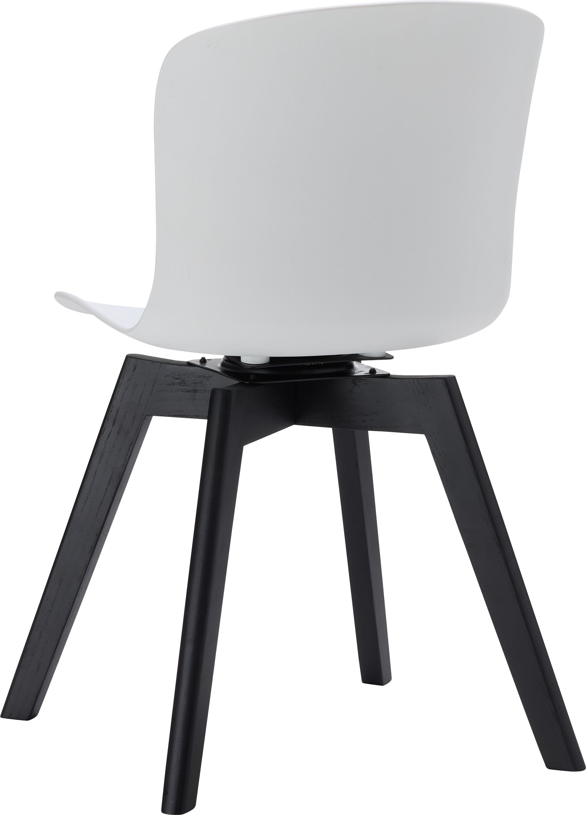 GIANNI Stuhl - Weiss / B: 46.5 cm x T: 54.5 cm x H: 84.0 cm