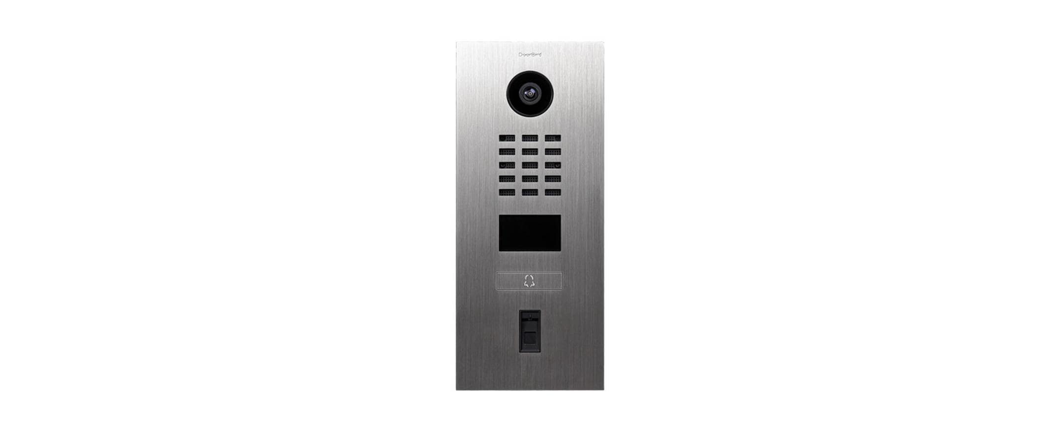 IP Türstation D2101FV Fingerprint 50<br>IP Video Türsprechanlage aus Edelstahl V2A mit 1 Ruftaste