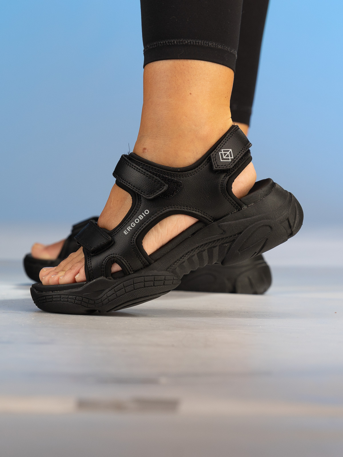Ergobio - Sunlight Black - Trapes Sko