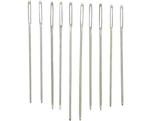 Naalden zonder punten, geassorteerd, 10 stuks