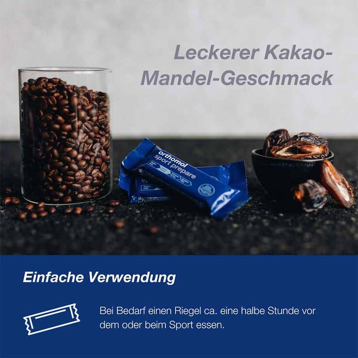 Orthomol Sport Prepare Riegel, 1 St