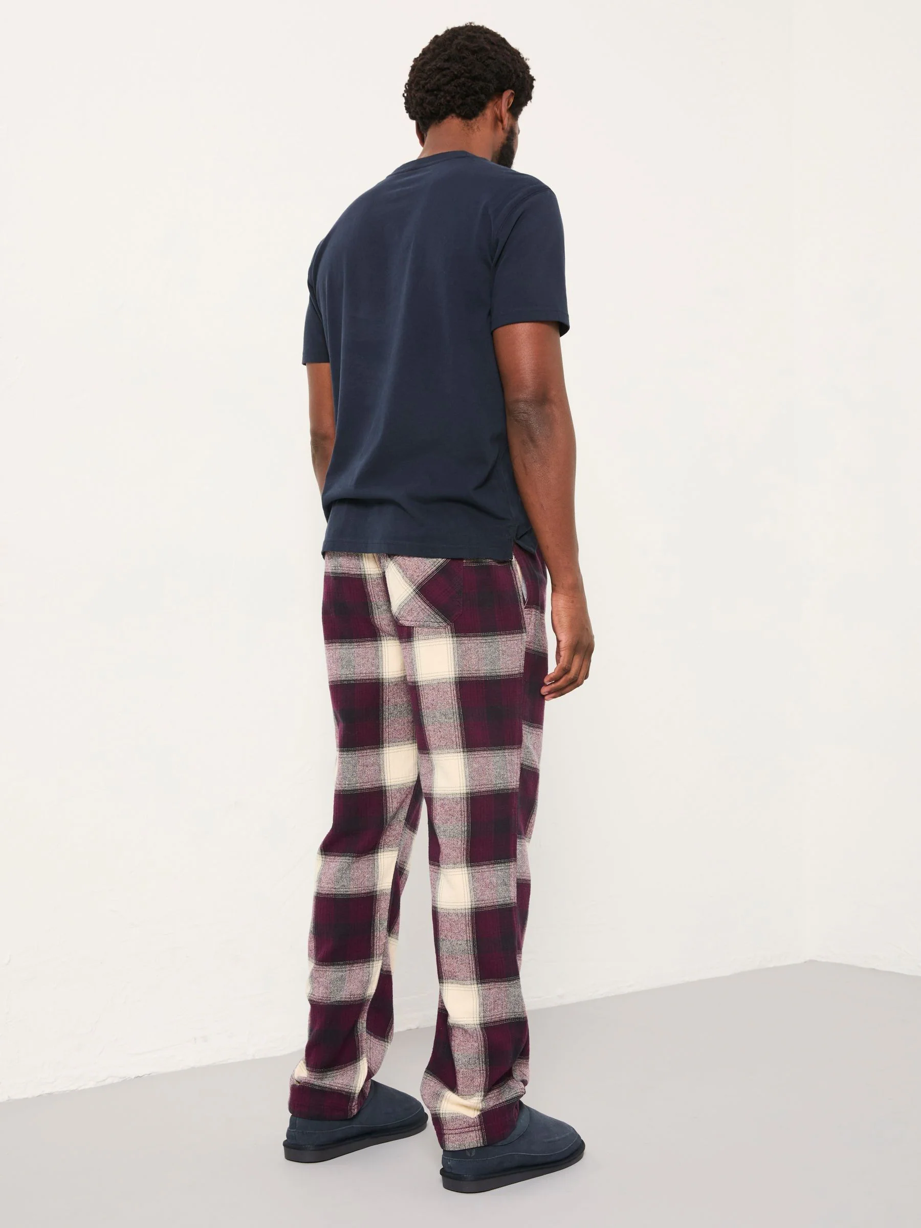 FatFace Check Pyjama Bottoms