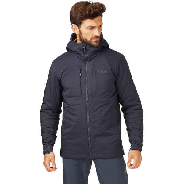 Doudoune randonnée RAB XENAIR ALPINE JKT EBONY/FOOTPRINT