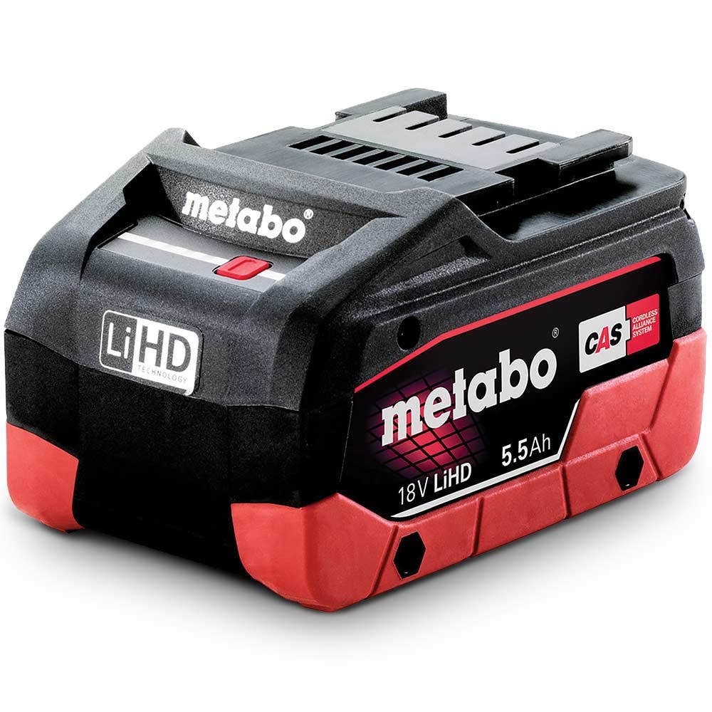 Kit combinado METABO 18V com 2 baterias de 5,5Ah (AU68204550)