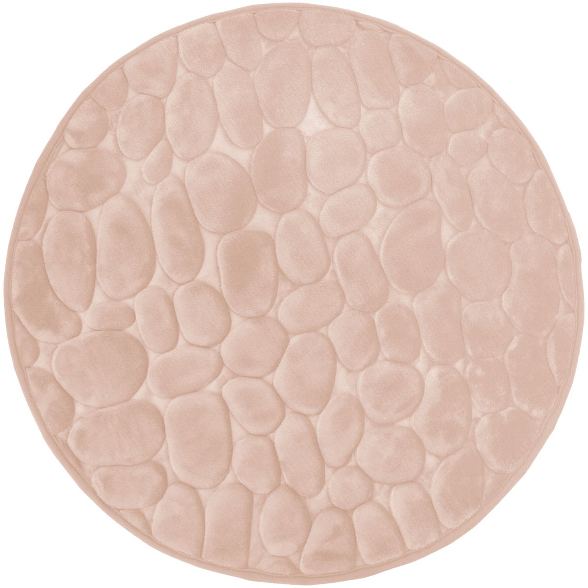 Comfortmat - Ronde badmat met traagschuim 60 cm