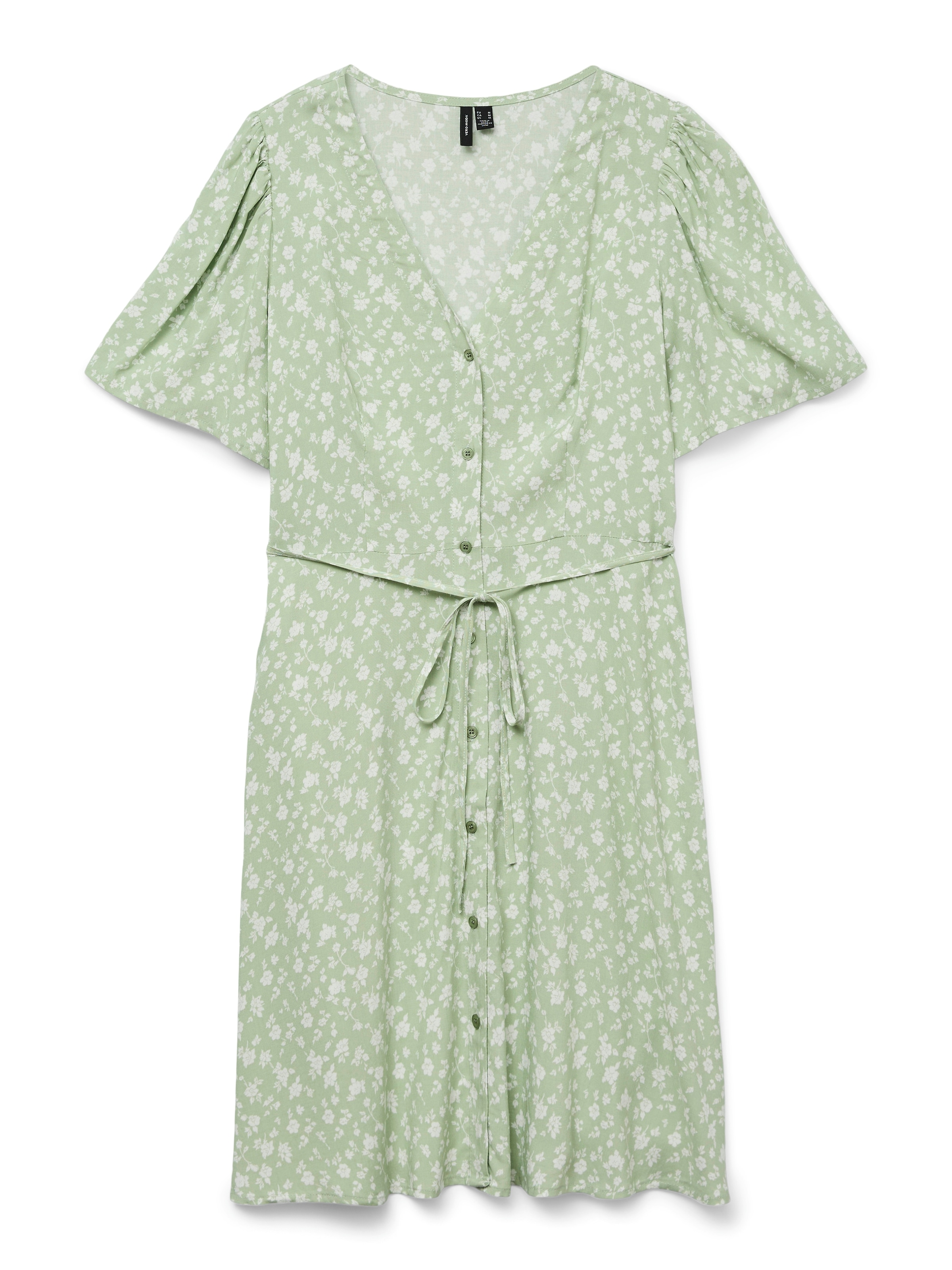 Vero Moda Minikleid »VMALBA SS SHORT DRESS WVN NOOS« Sommerkleid,