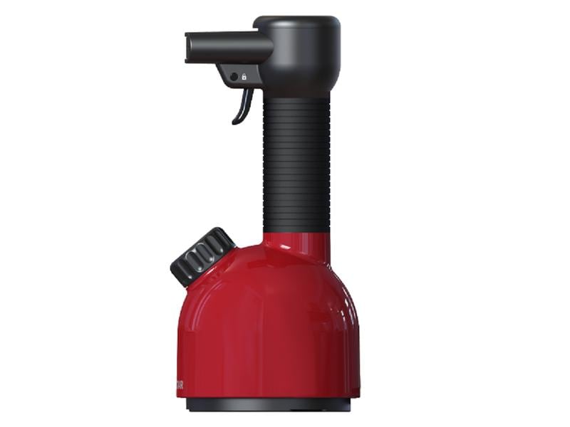 Laurastar Dampfbürste IGGI Travel Edition, Rot Kompakter und eleganter Hygienedampfer