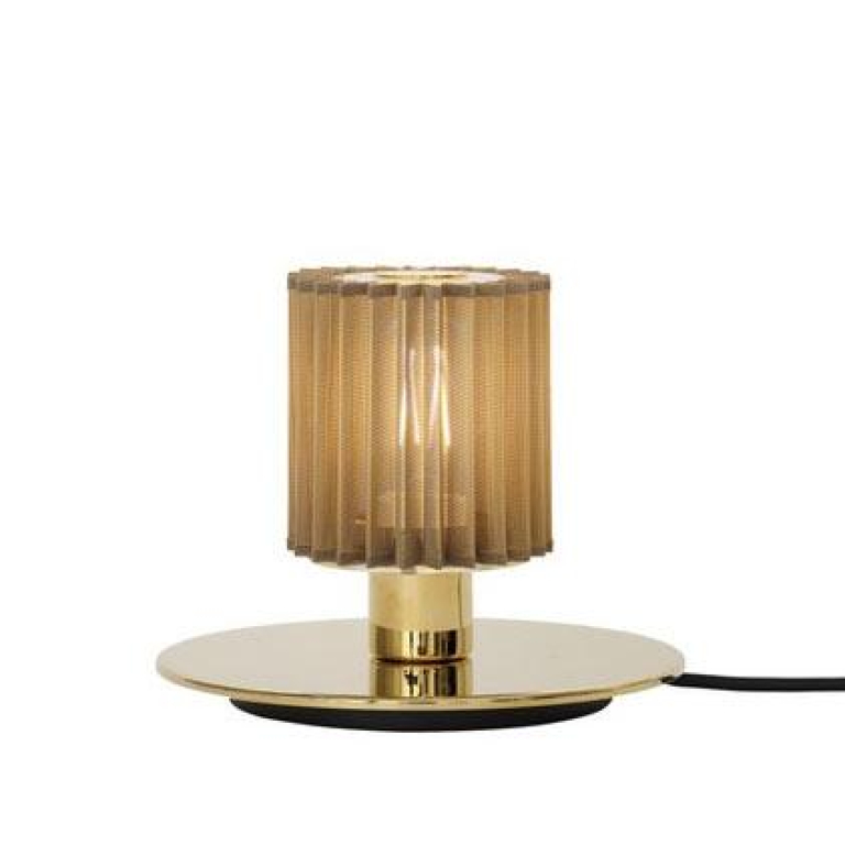 DCW éditions Its T tafellamp gouden voet met gouden kap