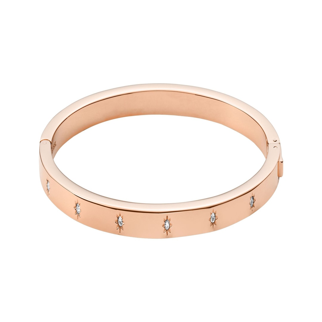 Fossil Armreif Sadie Shine Bright Rosé